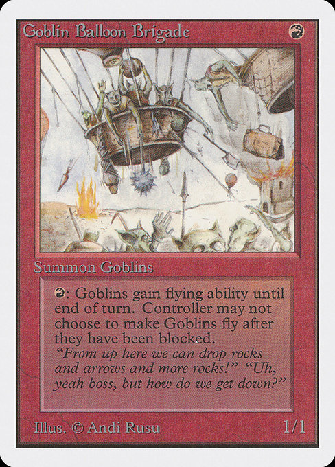 Goblin Balloon Brigade from Unlimited Edition
