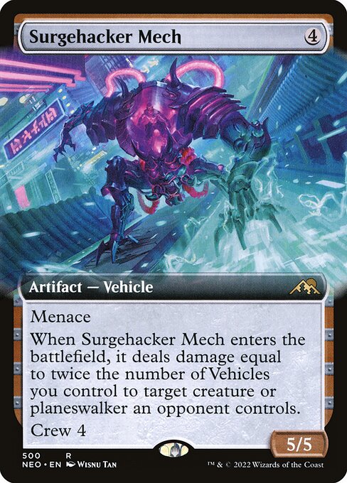 Surgehacker Mech from Kamigawa: Neon Dynasty