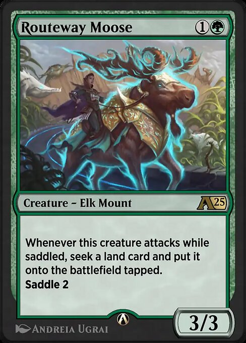 Routeway Moose highlighted card art