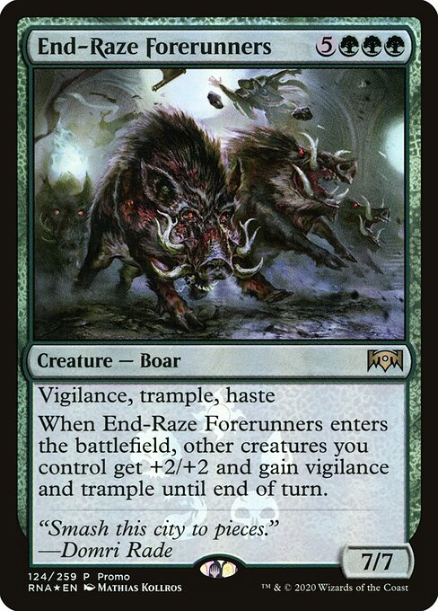 End-Raze Forerunners from Ravnica Allegiance Promos