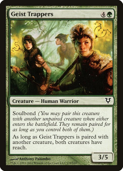 Geist Trappers highlighted card art