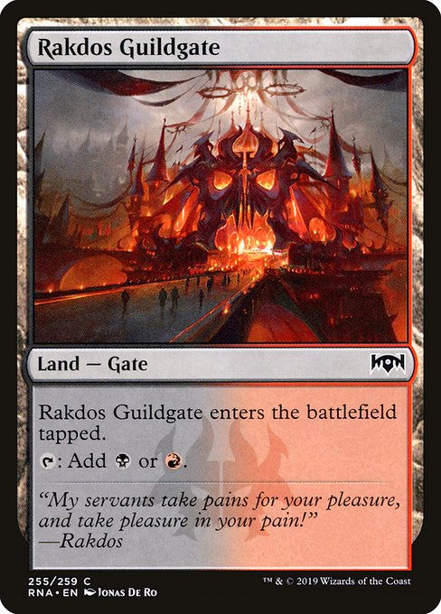 Rakdos Guildgate from Ravnica Allegiance