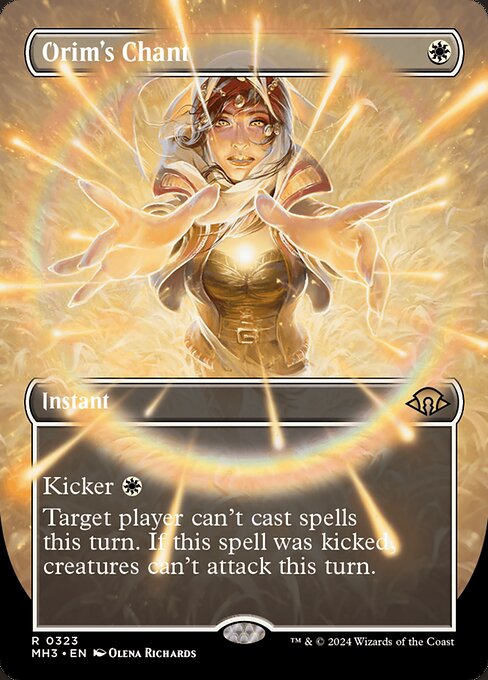Orim's Chant highlighted card art