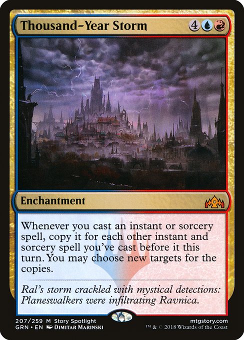 Thousand-Year Storm from Guilds of Ravnica