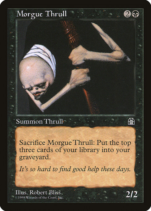 Morgue Thrull highlighted card art