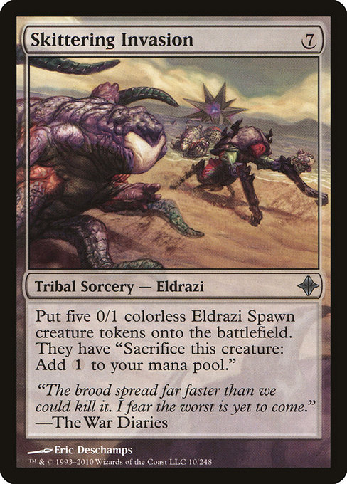 Skittering Invasion from Rise of the Eldrazi