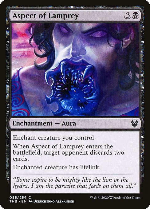 Aspect of Lamprey highlighted card art