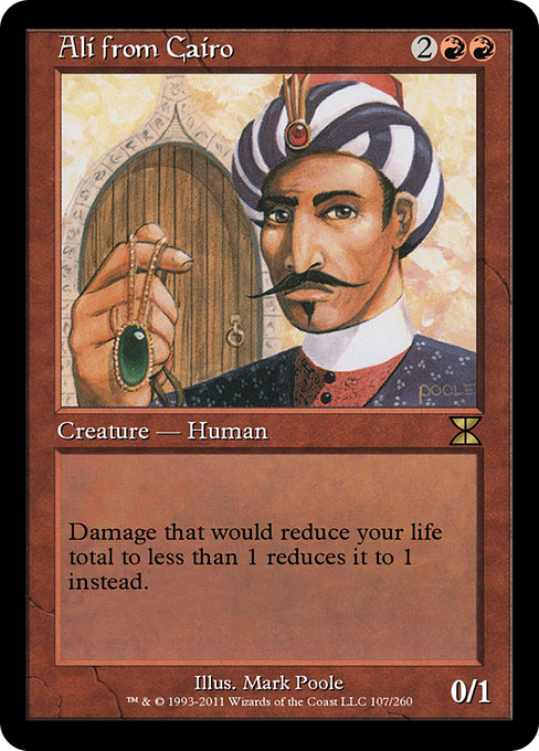 Ali from Cairo highlighted card art