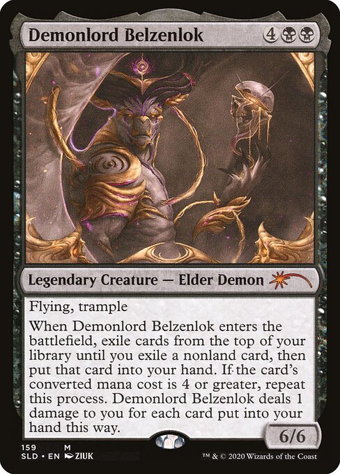 Demonlord Belzenlok from Secret Lair Drop