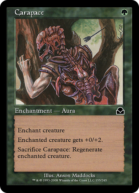 Carapace highlighted card art
