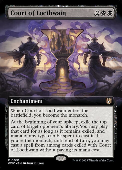 Court of Locthwain highlighted card art