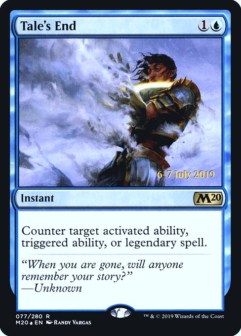 Tale's End from Core Set 2020 Promos