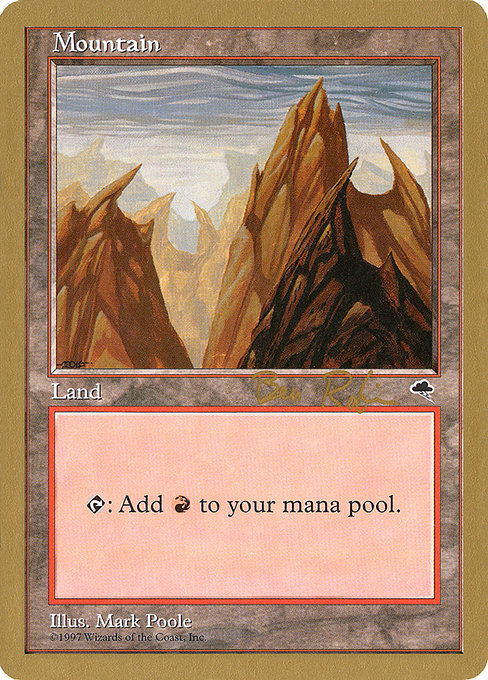 Mountain from World Championship Decks 1998