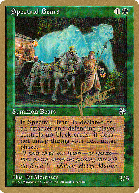 Spectral Bears from Pro Tour Collector Set