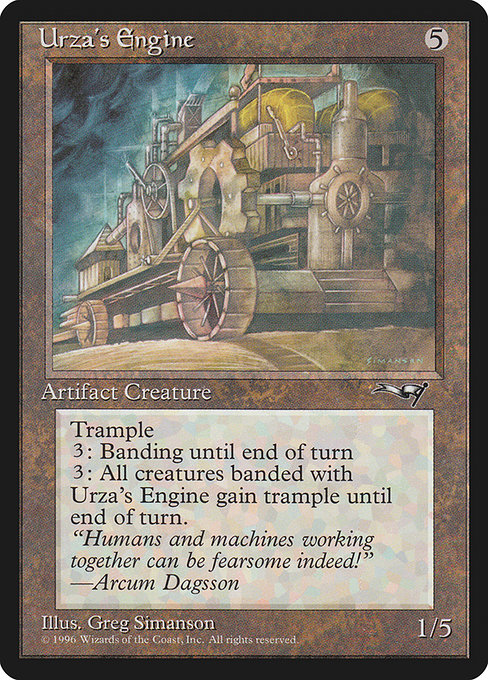 Urza's Engine highlighted card art