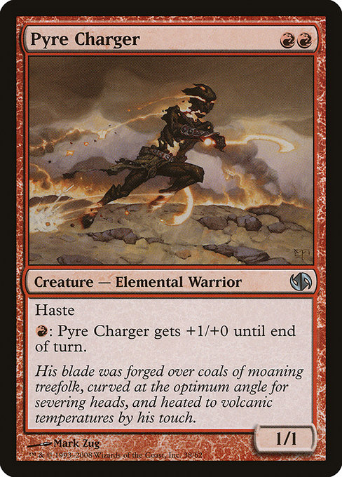 Pyre Charger from Duel Decks: Jace vs. Chandra