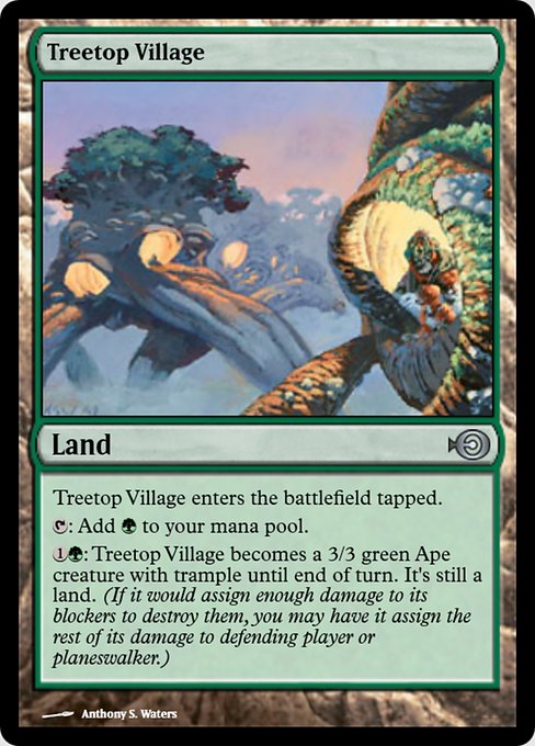 Treetop Village from Magic Online Promos