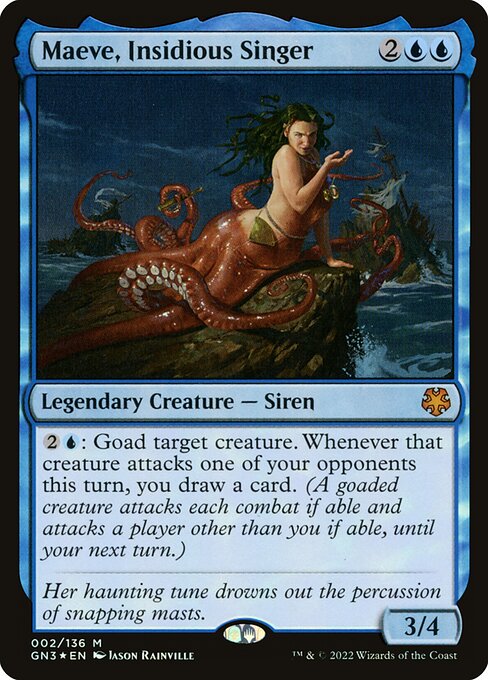 Maeve, Insidious Singer highlighted card art