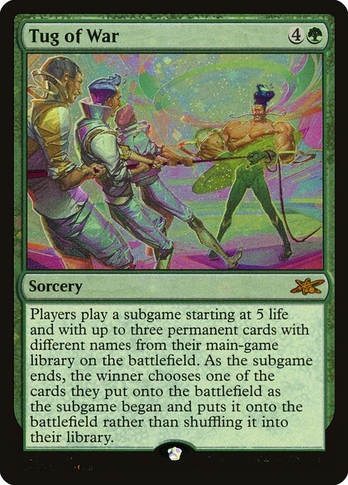 Tug of War highlighted card art