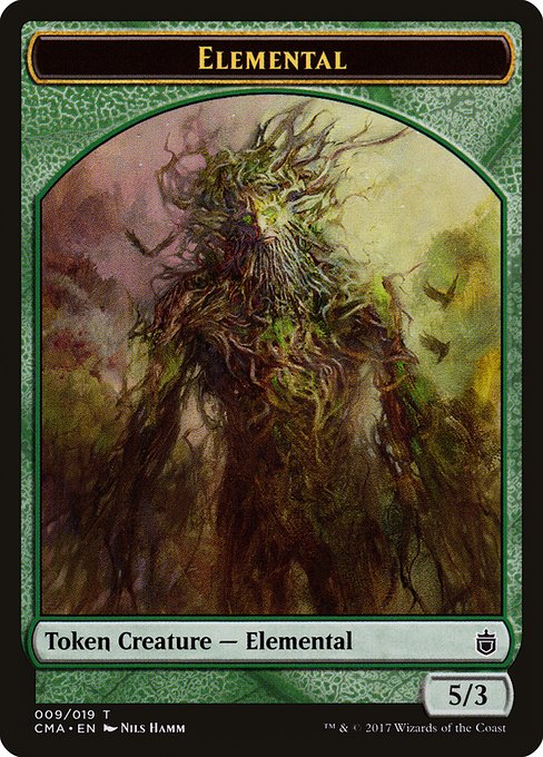 Elemental from Commander Anthology Tokens