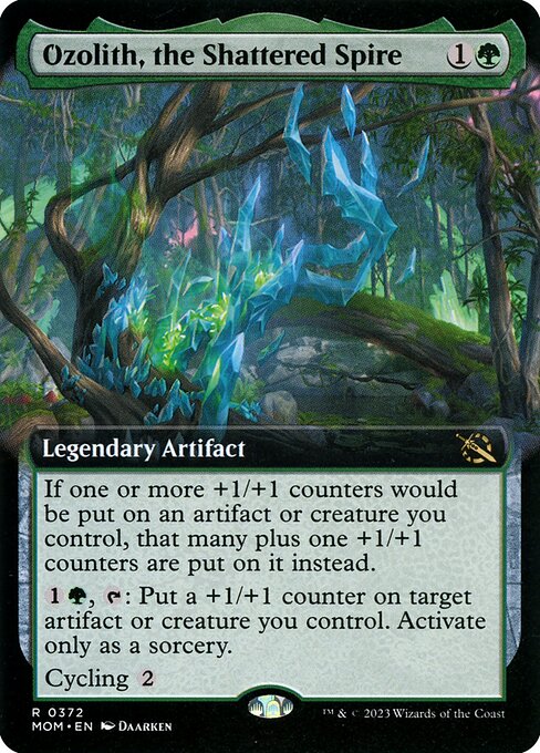 Ozolith, the Shattered Spire highlighted card art