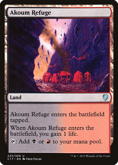 Akoum Refuge from Commander 2017