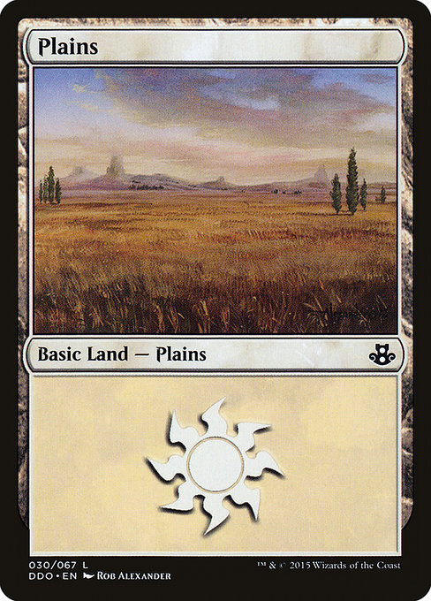 Plains from Duel Decks: Elspeth vs. Kiora