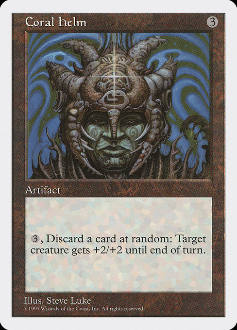 Coral Helm from Fifth Edition