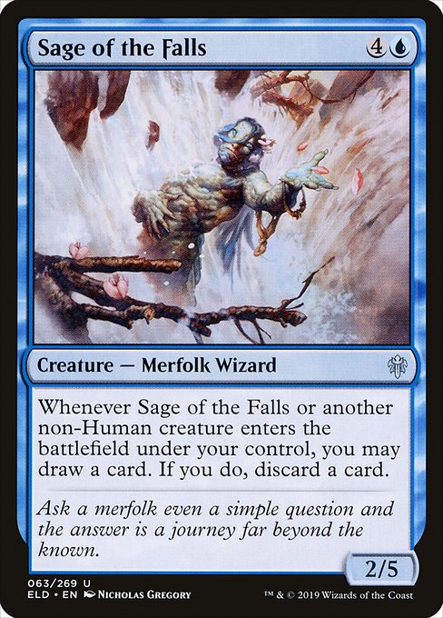 Sage of the Falls from Throne of Eldraine