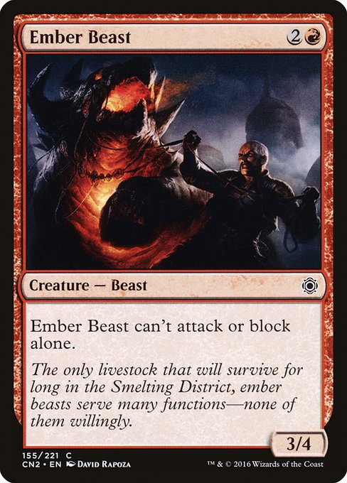 Ember Beast from Conspiracy: Take the Crown
