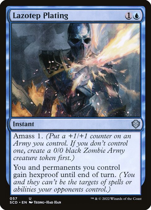 Lazotep Plating from Starter Commander Decks