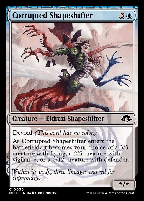Corrupted Shapeshifter highlighted card art