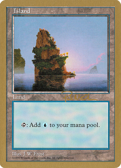 Island from World Championship Decks 1997