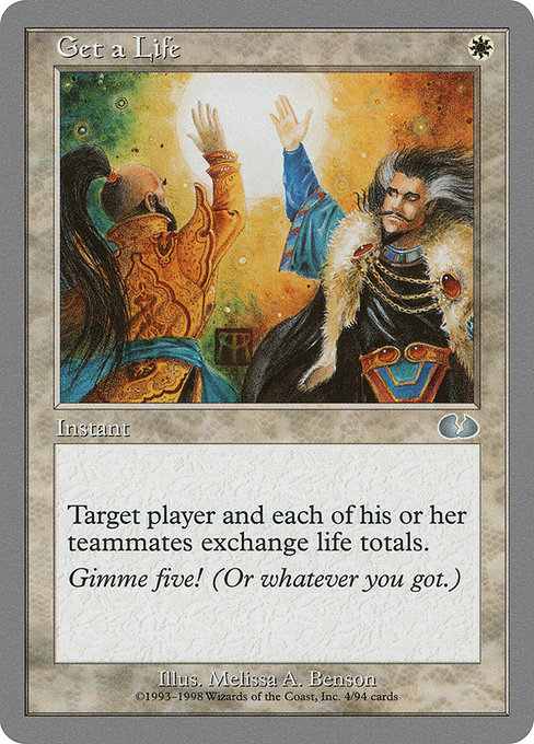 Get a Life highlighted card art