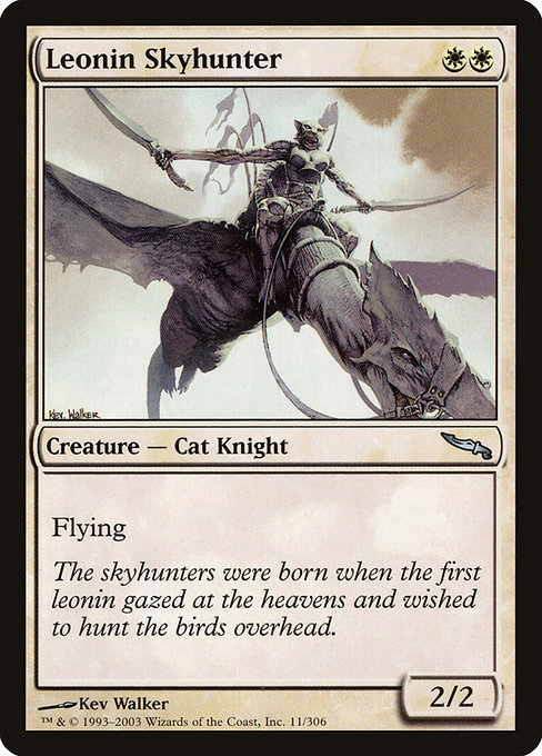 Leonin Skyhunter from Mirrodin