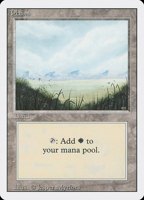 Plains from Revised Edition