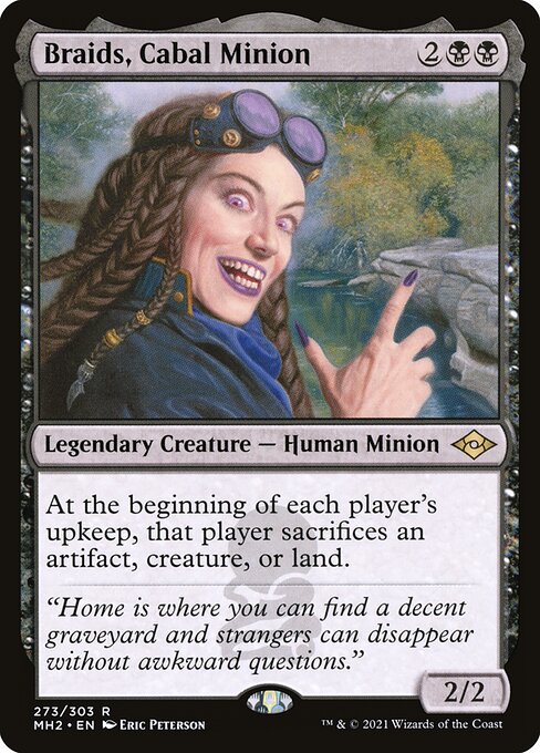 Braids, Cabal Minion highlighted card art