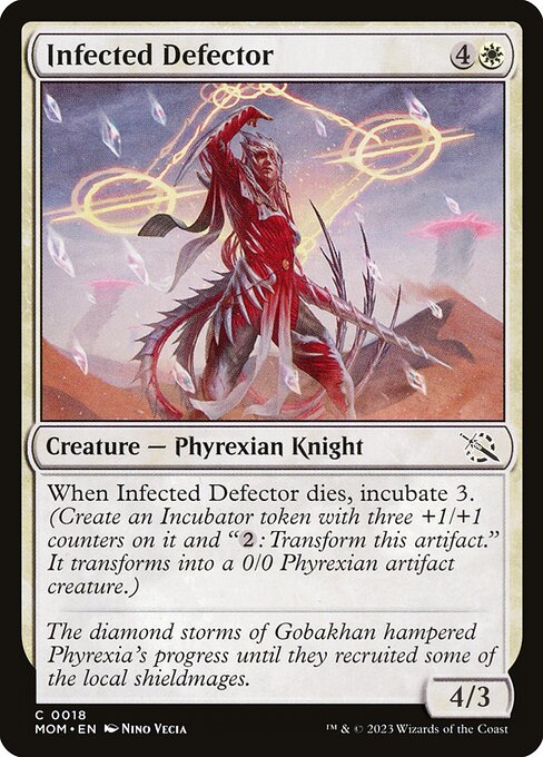 Infected Defector highlighted card art