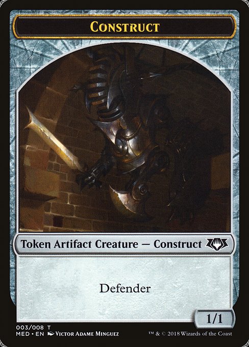 Construct highlighted card art