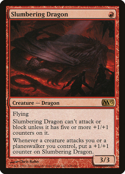 Slumbering Dragon highlighted card art