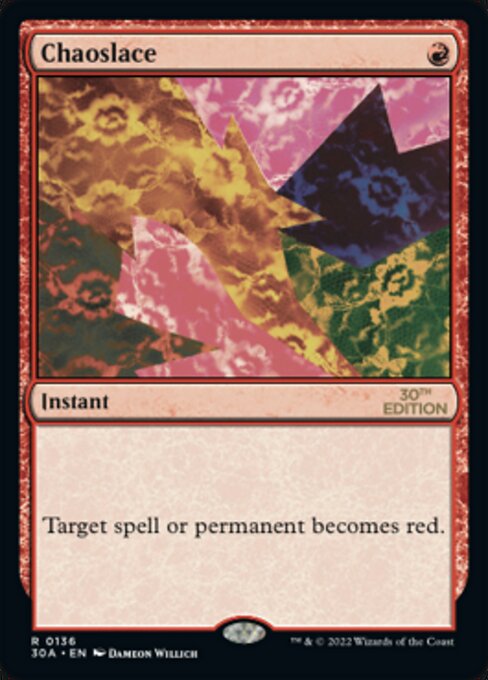 Chaoslace highlighted card art