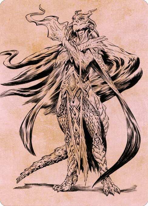Lozhan, Dragons' Legacy // Lozhan, Dragons' Legacy from Battle for Baldur's Gate Art Series