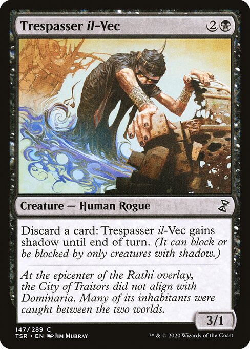 Trespasser il-Vec highlighted card art