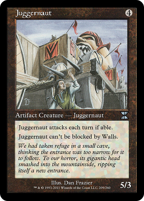 Juggernaut from Masters Edition IV