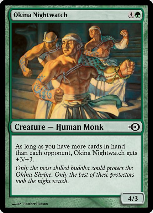 Okina Nightwatch highlighted card art