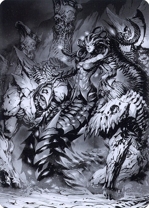 Vraska, Betrayal's Sting // Vraska, Betrayal's Sting from Phyrexia: All Will Be One Art Series