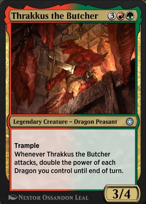 Thrakkus the Butcher highlighted card art