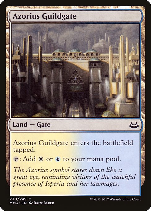 Azorius Guildgate from Modern Masters 2017