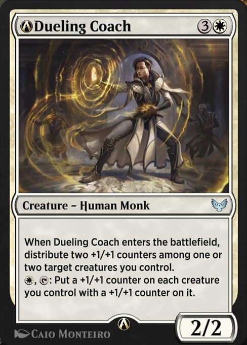 A-Dueling Coach highlighted card art