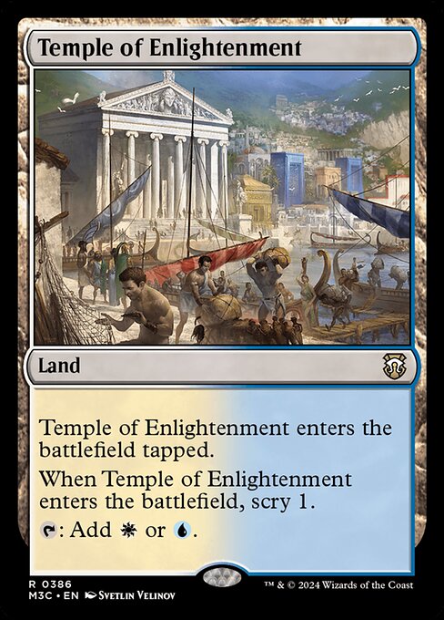 Temple of Enlightenment from Modern Horizons 3 Commander
